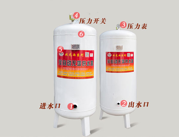無塔供水壓力罐原理/壓力罐如何安裝？